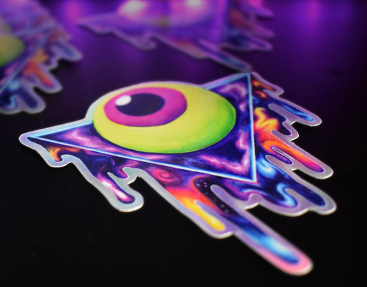 Electric Eyez Sticker