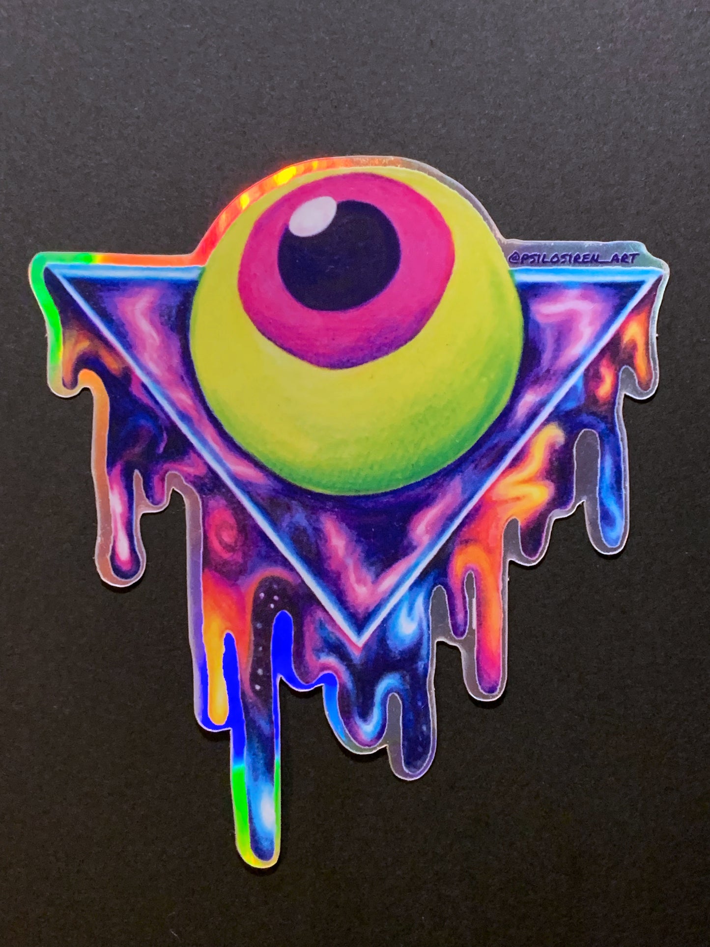 Electric Eyez Sticker
